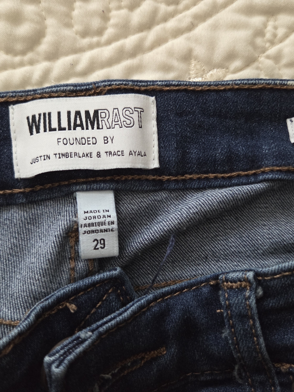 William Rast Indigo Skinny Jeans